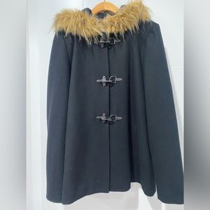 Tommy Hilfiger Black Peacoat size S